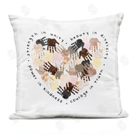 Erica Billups | Strength in Unity Powerful Handprint Heart Shape