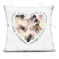 Erica Billups | Strength in Unity Powerful Handprint Heart Shape
