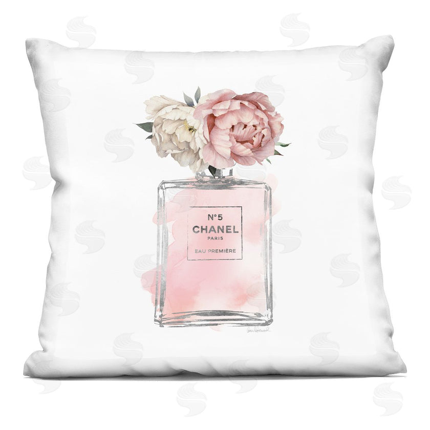 Amanda Greenwood | Soft Vintage Flowers Pink Fragrance Fashion Bottle