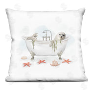 Ziwei Li | White Sea Otter Nautical Vintage Tub