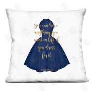 Amanda Greenwood | If You Dress For It Navy Blue Fashion Gown