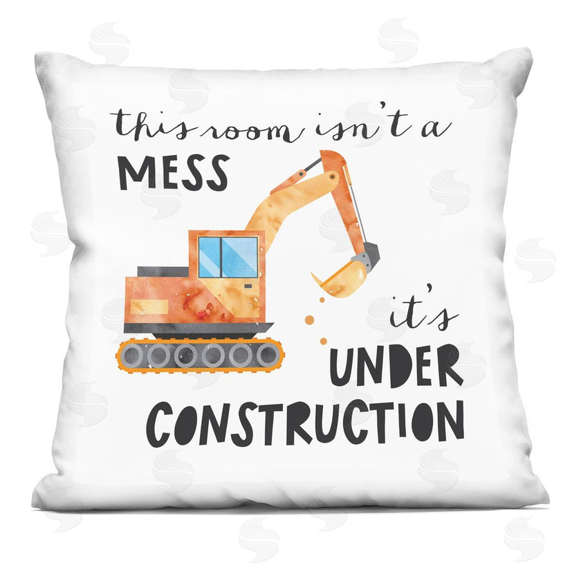 Jennifer McCully | Room Under Construction Kids Bulldozer Phrase
