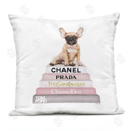 Amanda Greenwood | Trendy Dog Atop Glam Brand Bookstack
