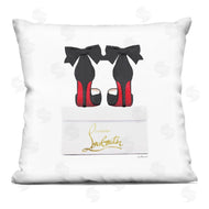 Amanda Greenwood | Designer Bow Heels Shoes Fashionable Glam Detail