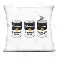 Amanda Greenwood | Chic Black Diamond Soup Can Pop Style