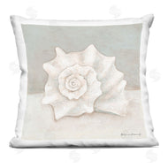 Stephanie Workman Marrott | Minimal Beige Conch Seashell Aquatic Beach Life
