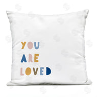 Leah Straatsma | You Are Loved Motivational Kids Block Typography