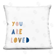 Leah Straatsma | You Are Loved Motivational Kids Block Typography