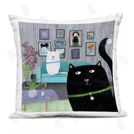 Carla Daly | Rock The Moment Family Pets Living Room Scene