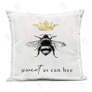 Stupell Studio | Sweet As Can Bee Royal Crown Insect Phrase