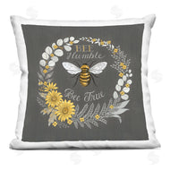 Deb Strain | Bee Humble & True Vintage Gray Yellow Accent
