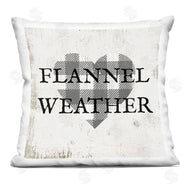 Stupell Studio | Flannel Weather Vintage Plaid Heart Shape