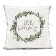 Kim Allen | Live Simply Rustic Green Botanical Herb Wreath