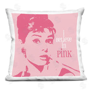 Amy Brinkman | Pink Audrey Hepburn Pop Style Actress