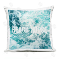 Amy Brinkman | Blue Beach House Ocean Foam Typography