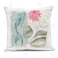 Stephanie Workman Marrott | Swimming Mermaid Marine Life Seashells Coral