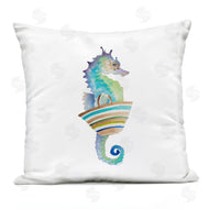 Lanie Loreth | Blue Ombre Seahorse Aquatic Beach Animal