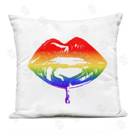 Amaya | Retro Puckered Rainbow Lips Cosmetic Kiss
