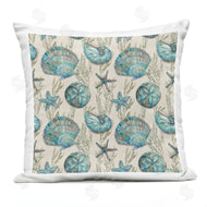 Paul Brent | Nautical Coral Sea Shells Pattern