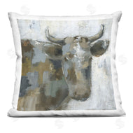 Nan | Abstract Rustic Cattle Portrait