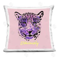 lulusimonSTUDIO | Obviously Purple Leopard Face