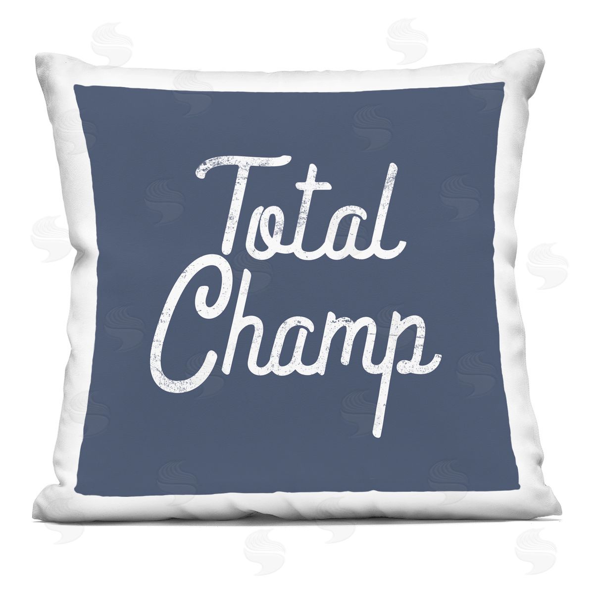 Total Champ Vintage Phrase Decorative Printed Pillow, Home Decor by Stupell Studio