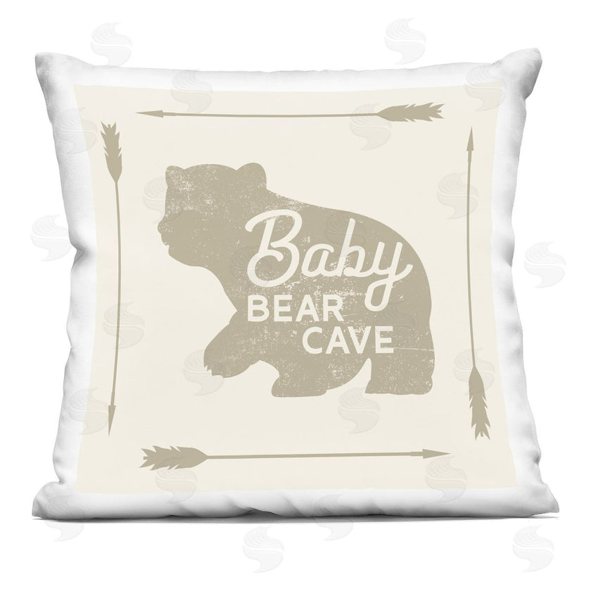 Stupell Studio | Baby Bear Cave Border Phrase