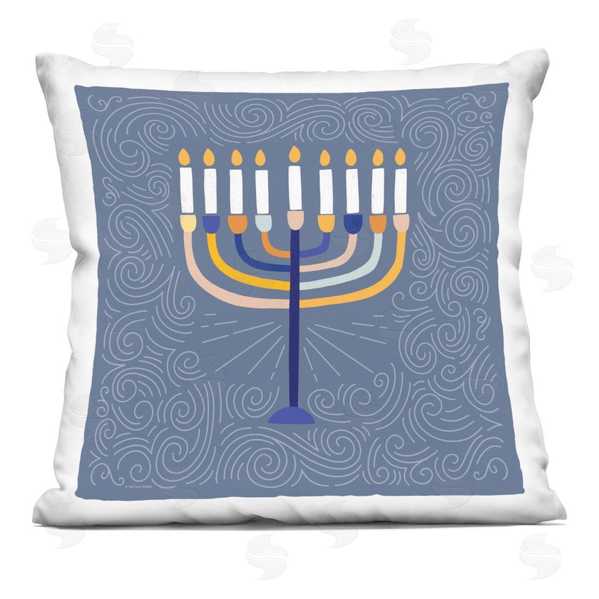 Lady Louise Designs | Intricate Hanukkah Menorah Pattern