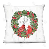 Cindy Jacobs | Merry Christmas Cardinal Wreath