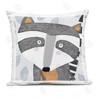Carla Daly | Fun Raccoon Leaf Pattern