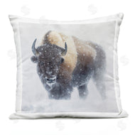 James Corwin | Snowy Bison Winter Wildlife