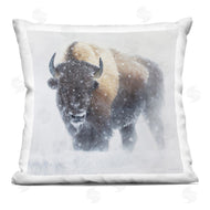 James Corwin | Snowy Bison Winter Wildlife
