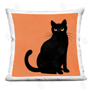 Jo Taylor | Black Orange Cat Silhouette
