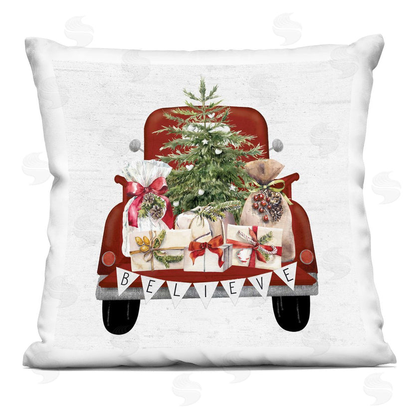 Lettered and Lined | Believe Christmas Gifts Truck