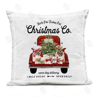 Lettered and Lined | Vintage Christmas Truck Sign