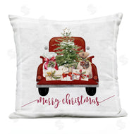 Lettered and Lined | Merry Christmas Tree Truck