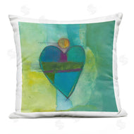 Michelle Oppenheimer | Green Abstract Heart Shape