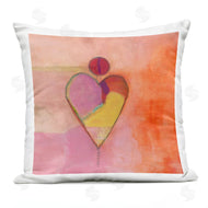 Michelle Oppenheimer | Vivid Orange Heart Circle