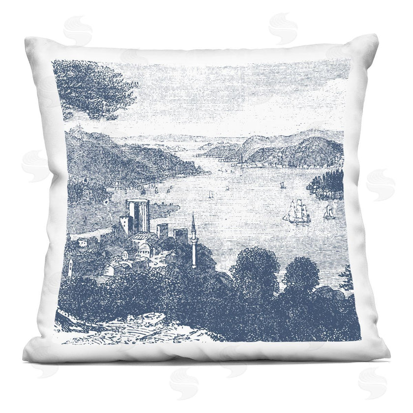Geoff Tygert | Port Town Toile Scenery
