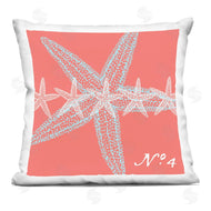 Geoff Tygert | Pink Nautical Starfish Pattern