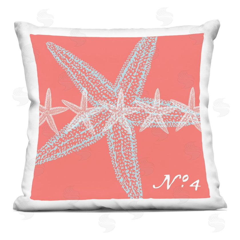 Geoff Tygert | Pink Nautical Starfish Pattern