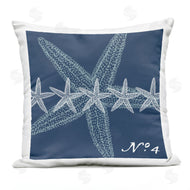 Geoff Tygert | Navy Blue Starfish Pattern
