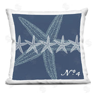 Geoff Tygert | Navy Blue Starfish Pattern