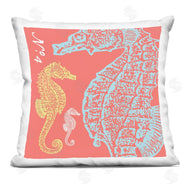 Geoff Tygert | Orange Aquatic Seahorses