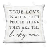 Stupell Studio | True Love Is When Romance Phrase