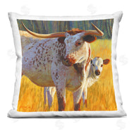 Rita Kirkman | Longhorn Cattle Calf Landscape