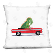 Rachel Nieman | Happy Dinosaur Driving Car