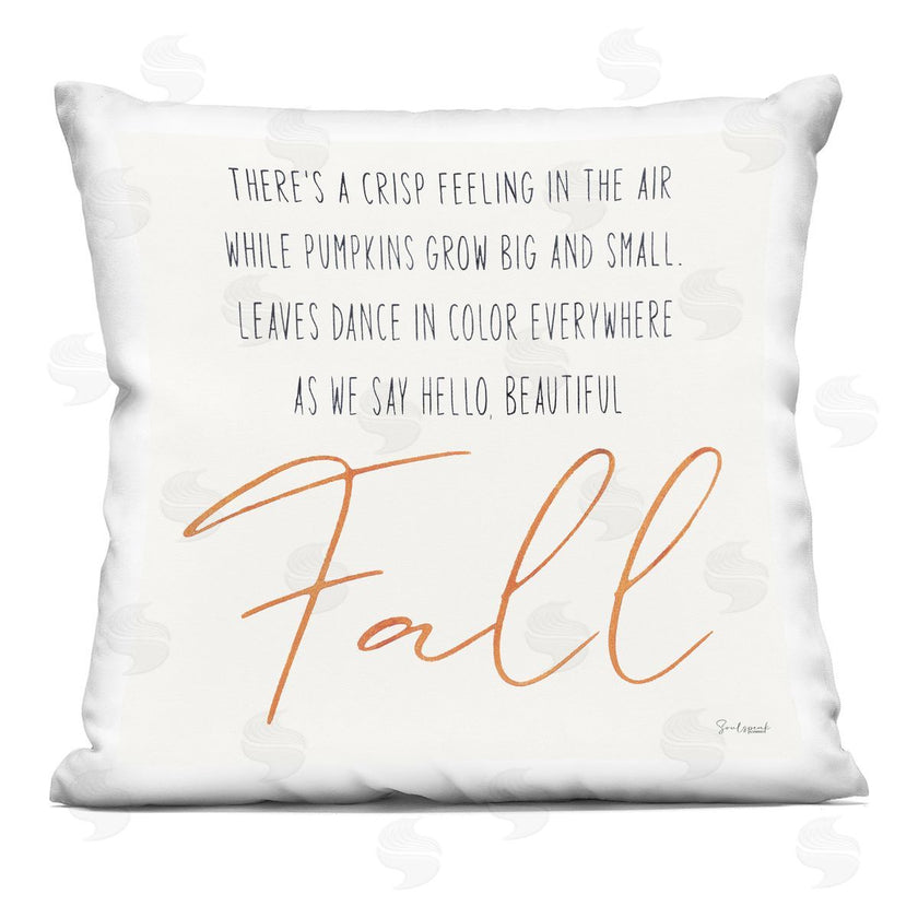 Soulspeak & Sawdust | Hello Beautiful Fall Autumn Phrase