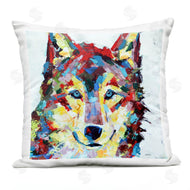 Jen Seeley | Urban Style Wolf Portrait