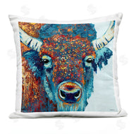 Jen Seeley | Rural Bison Vivid Portrait